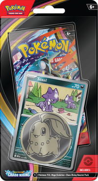 POKEMON ME04 CHAOS RISING CHECKLANE BLISTER | 1010405102
