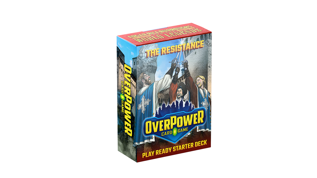 OVERPOWER: EDGAR RICE BURROUGHS AND THE WORLD LEGENDS STARTER DECK 12CT DISPLAY | 860013135157