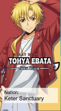 CFV TOHYA EBATA APEX RULER START DECKS(8885009406167)(8885009406167)
