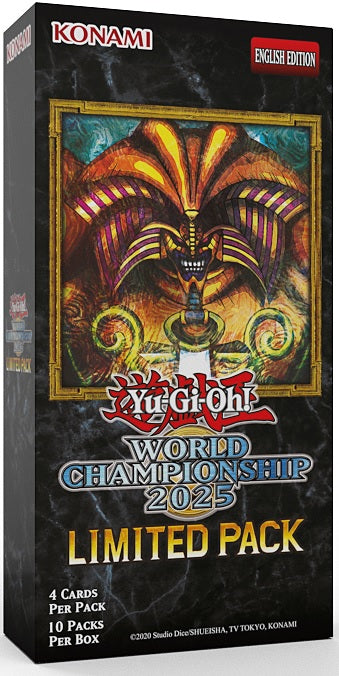 YGO LIMITED PACK WORLD CHAMPIONSHIP BOOSTER 2025 | 083717869597