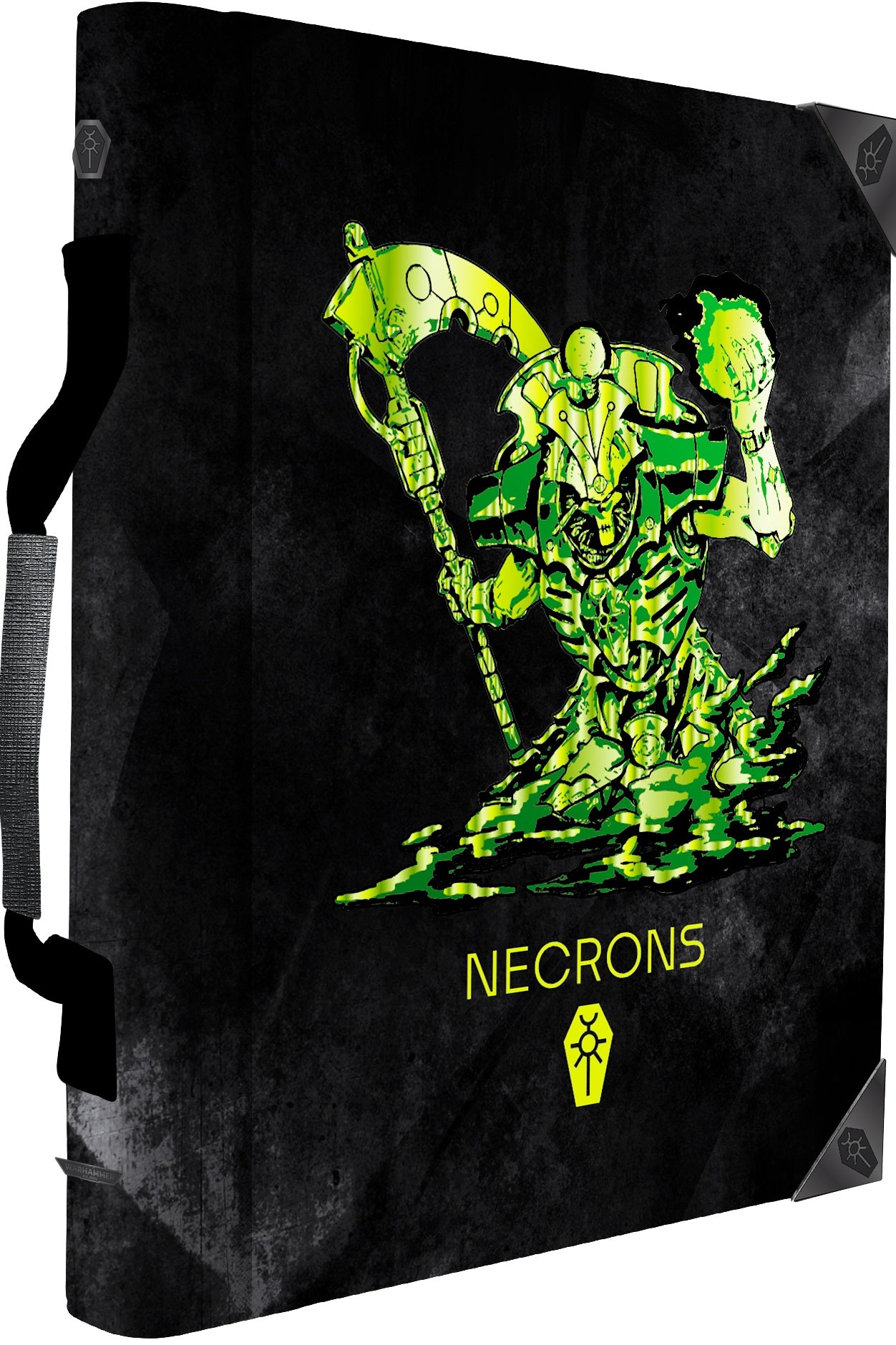 UP BOOK FOLIO WARHAMMER 40K TYRANID CODEX DEBOSSED & PRINTED NECRON ...