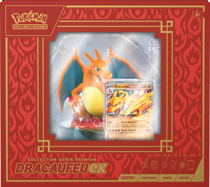 POKEMON FRENCH CHARIZARD EX SUPER-PREMIUM COLLECTION | 820650558825