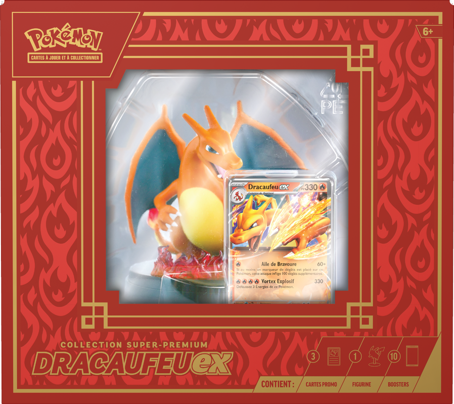POKEMON FRENCH CHARIZARD EX SUPER-PREMIUM COLLECTION | 820650558825
