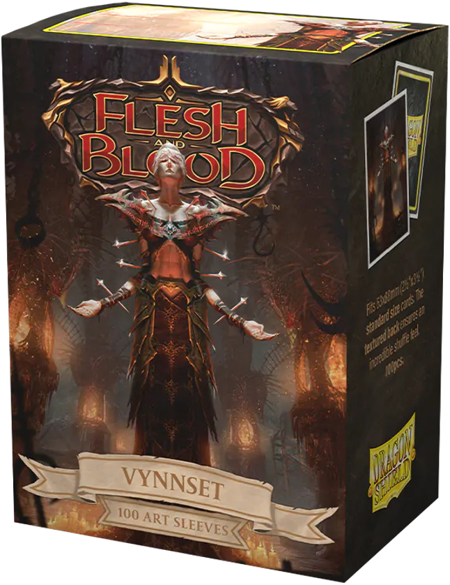 Dragon Shield Sleeves: Standard- Matte 'Flesh &amp; Blood Vynnset' Art, Limited Edition | 5706569160920