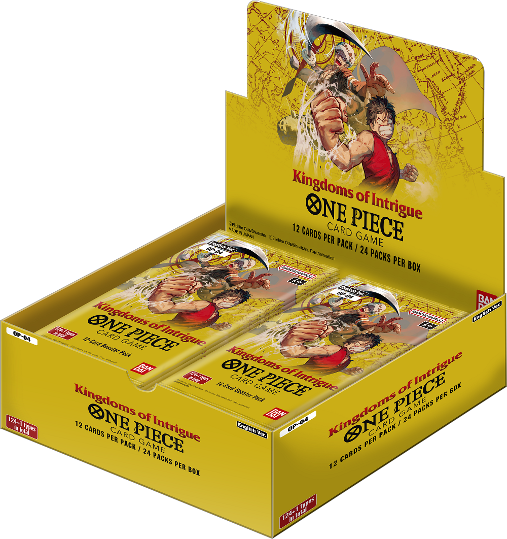 ONE PIECE CG OP-04 KINGDOMS OF INTRIGUE BOOSTER(810059781993)(810059781993)