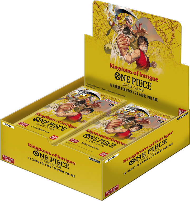 ONE PIECE CG OP-04 KINGDOMS OF INTRIGUE BOOSTER | 810059781993