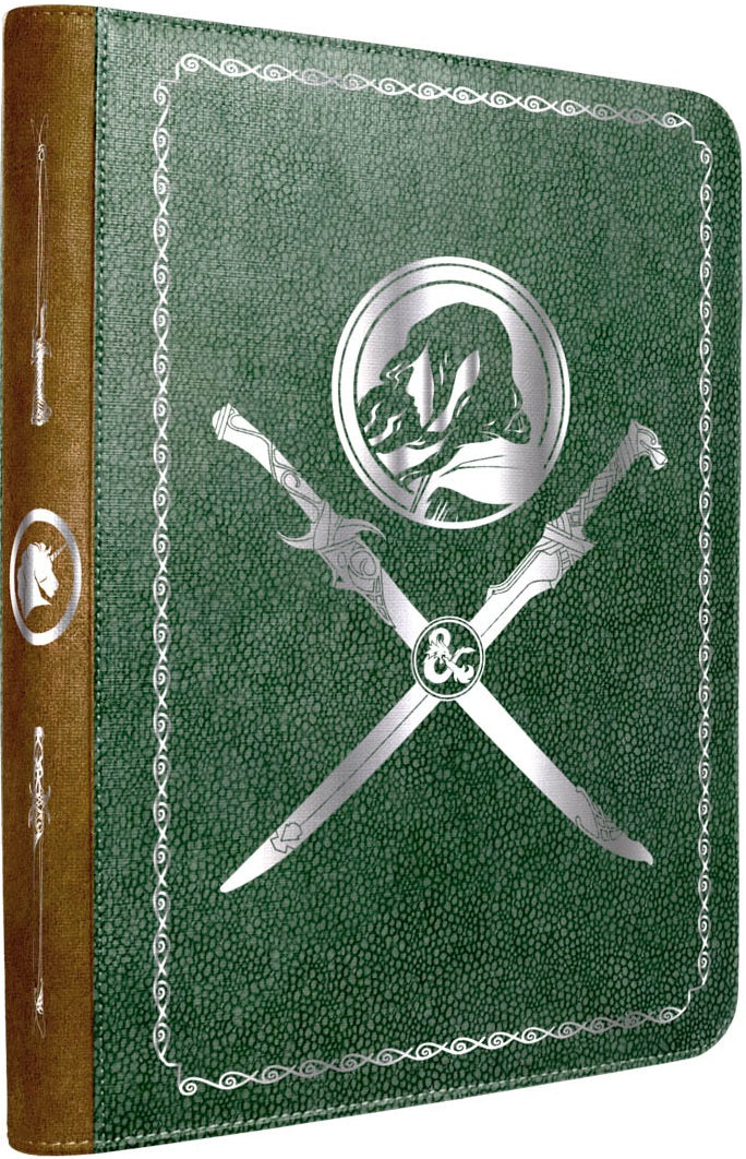 UP ZIP BOOK &amp; CHARACTER FOLIO DND ARTIFACTS ACROSS ETERNITIES: DRIZZT &amp; THE FORGOTTEN REALMS PREMIUM | 074427387754