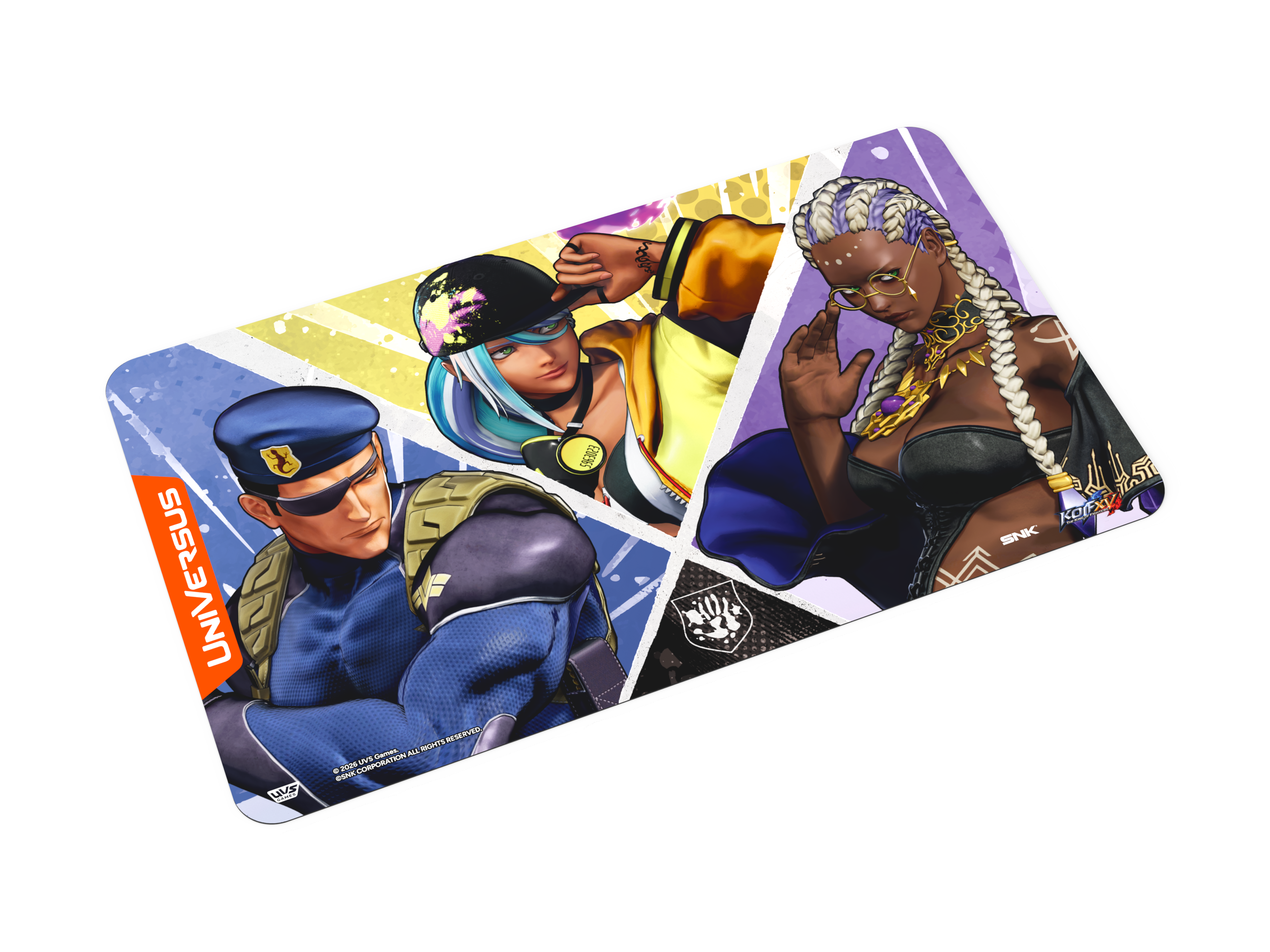 THE KING OF FIGHTERS XV: CHALLENGER SERIES TEAM RIVAL PLAYMAT | 810155273934