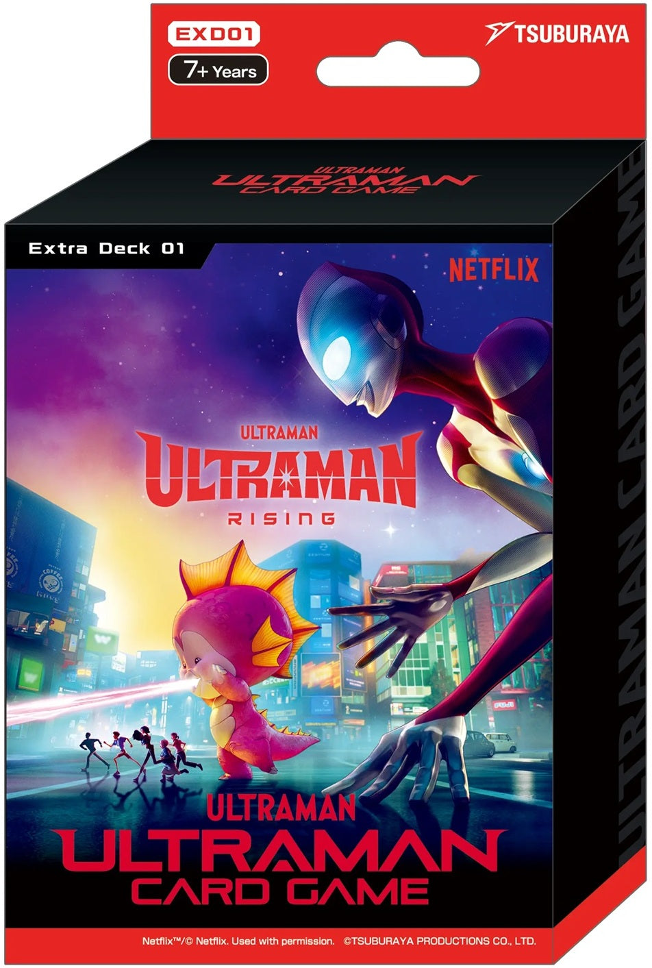 ULTRAMAN CG EXTRA DECK 01 EXD01 ULTRAMAN: RISING 6CT DISPLAY | 4570066530743