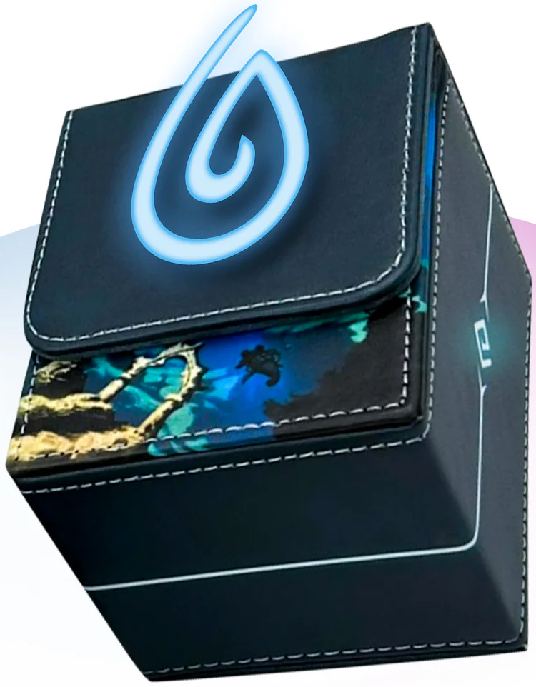 ELESTRALS DECK BOX WATER (50) | 850045412364