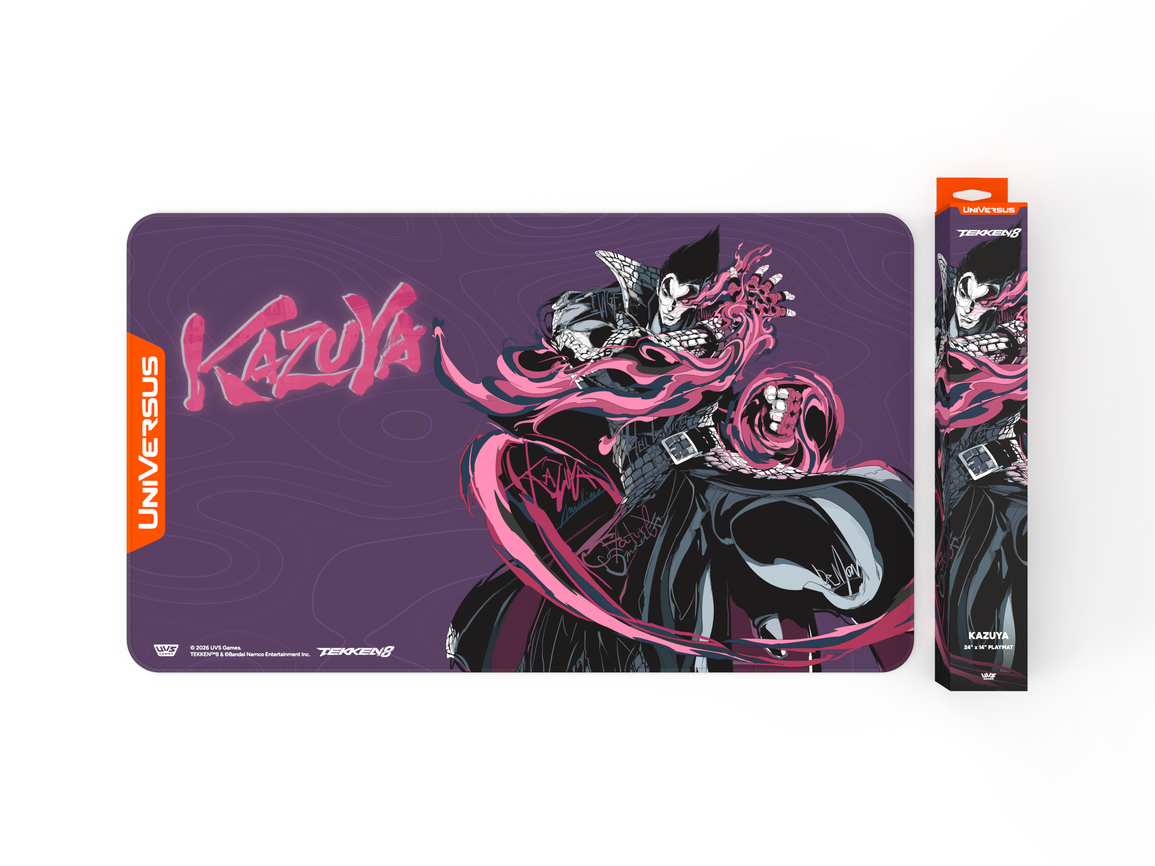 TEKKEN 8 PLAYMAT KAZUYA MISHIMA | 810155275495