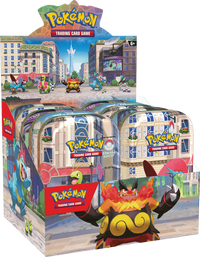 POKEMON LUMIOSE CITY MINI TIN 10CT DISPLAY | 196214155794