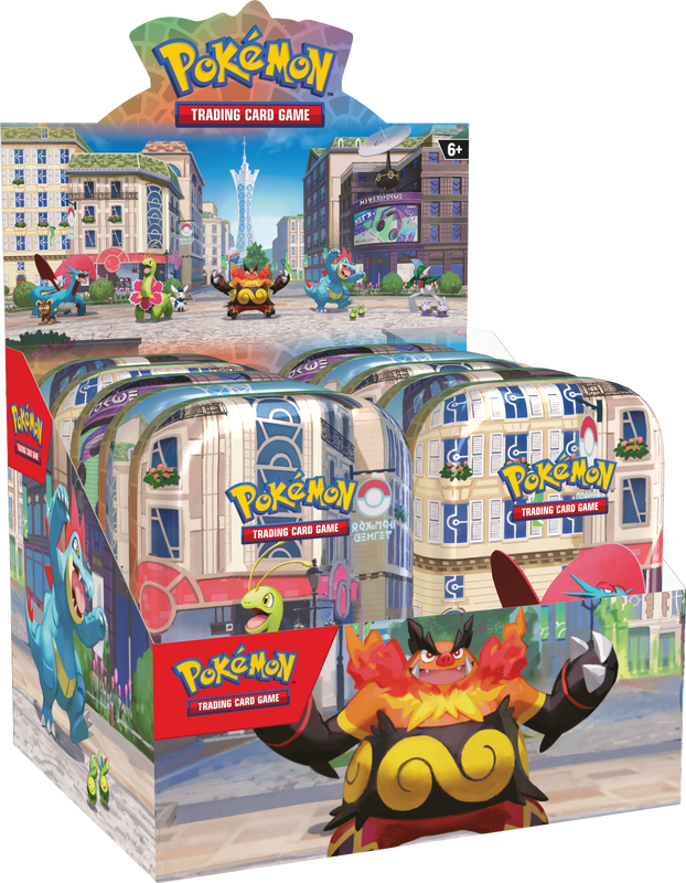 POKEMON LUMIOSE CITY MINI TIN 10CT DISPLAY | 196214155794