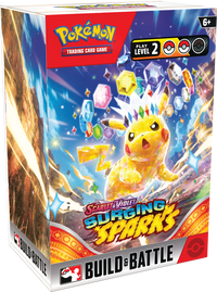 POKEMON SV8 SURGING SPARKS BUILD &amp; BATTLE BOX DISPLAY | 820650869570