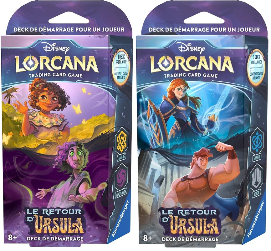 DISNEY LORCANA FRENCH URSULA'S RETURN STARTER DISPLAY(4050368983299)(4050368983299)