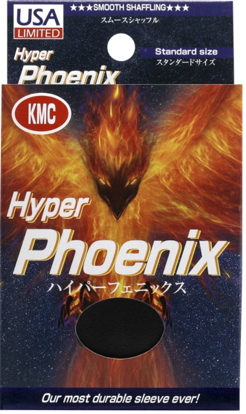 Card Sleeves: Hyper Phoenix- Black | 4521086002161