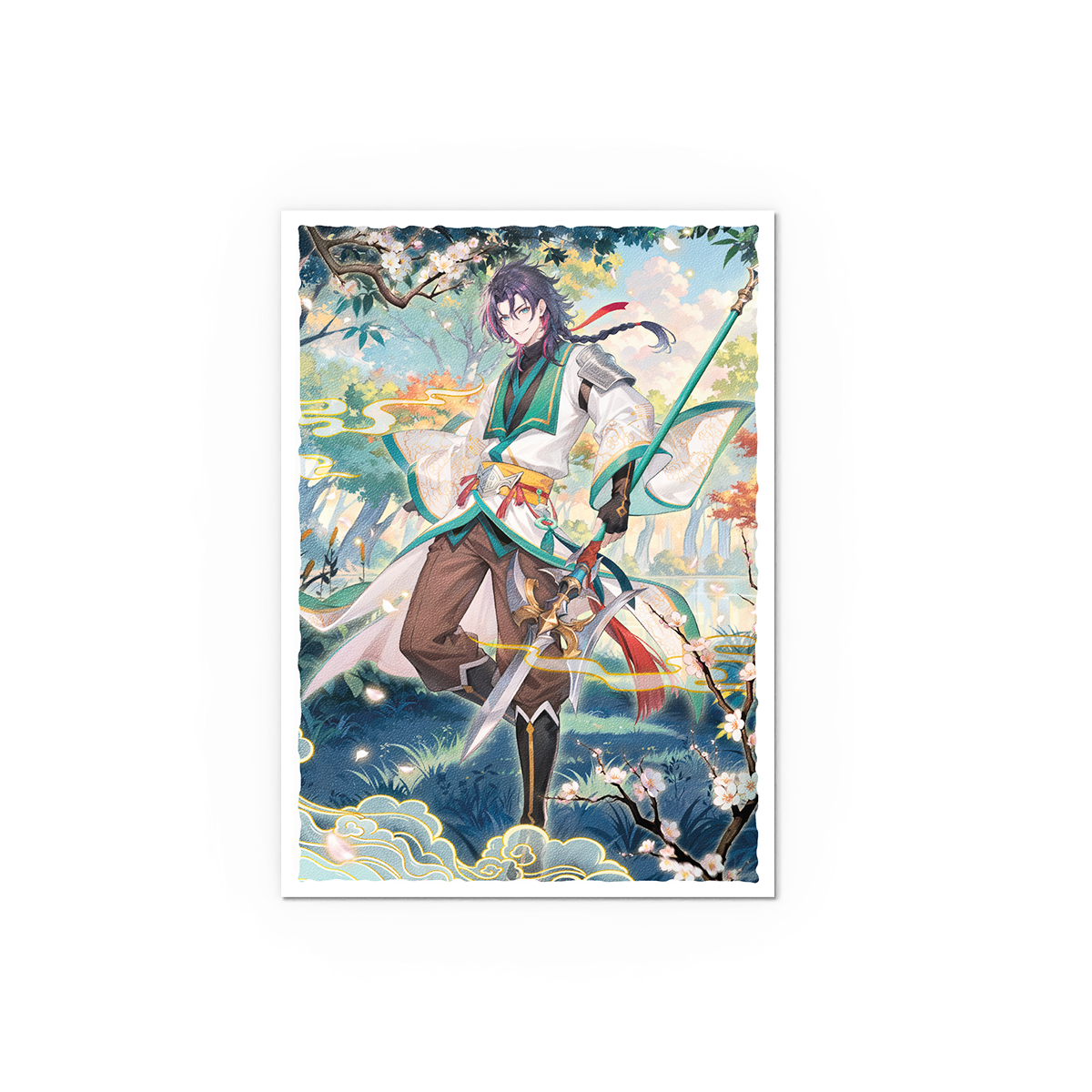 Dragon Shield Sleeves: Standard- Matte 'Grand Archive' Jin, Fate Defiant | 5706569161262