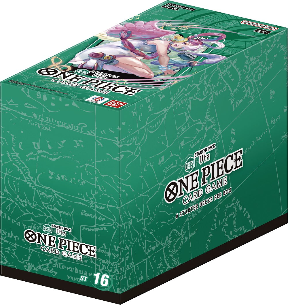 ONE PIECE CG ST16 STARTER DISPLAY (GREEN) - UTA | 810059787131