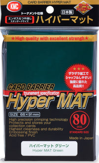 KMC HYPER MATTE GREEN 80CT | 4521086001553