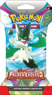 SLEEVED POKEMON SV2 PALDEA EVOLVED PACK | 820650853500