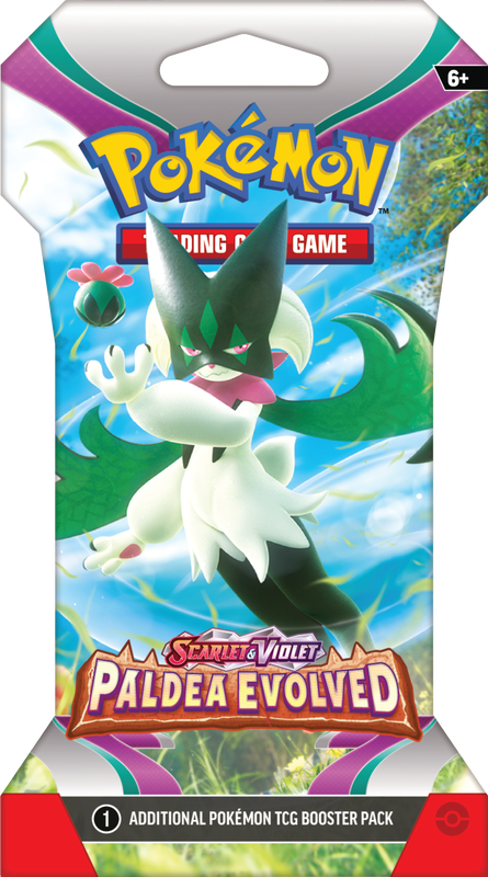 SLEEVED POKEMON SV2 PALDEA EVOLVED PACK(820650853500)