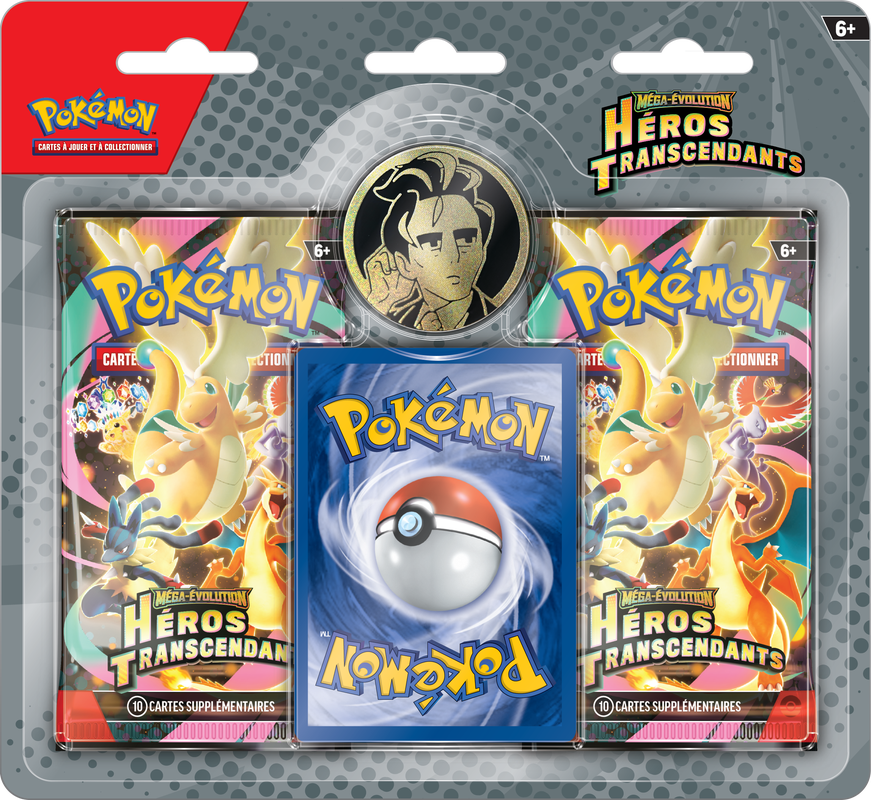 POKEMON FRENCH ME2.5 ASCENDED HEROES 2-PACK BLISTER COLLECTION ERIKA/LARRY | 196214131798