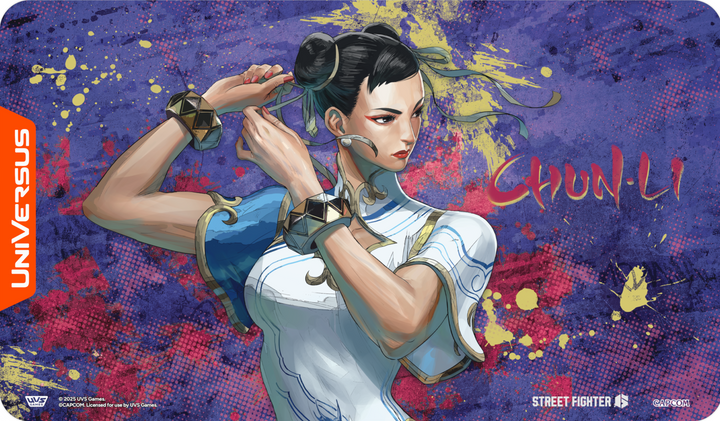 UniVersus CCG: Street Fighter 6 Challenger Series- Chun-Li Playmat | 810155272302