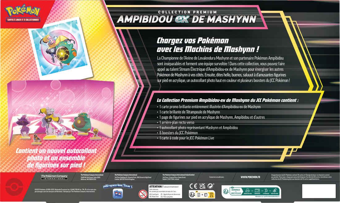 POKEMON FRENCH IONO’S BELLIBOLT EX PREMIUM COLLECTION (6) | 196214109322