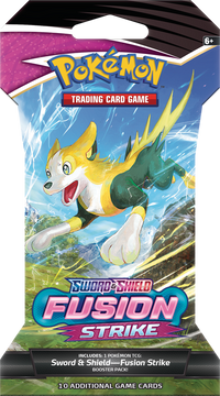 SLEEVED POKEMON SWSH8 FUSION STRIKE PACK | 820650809170