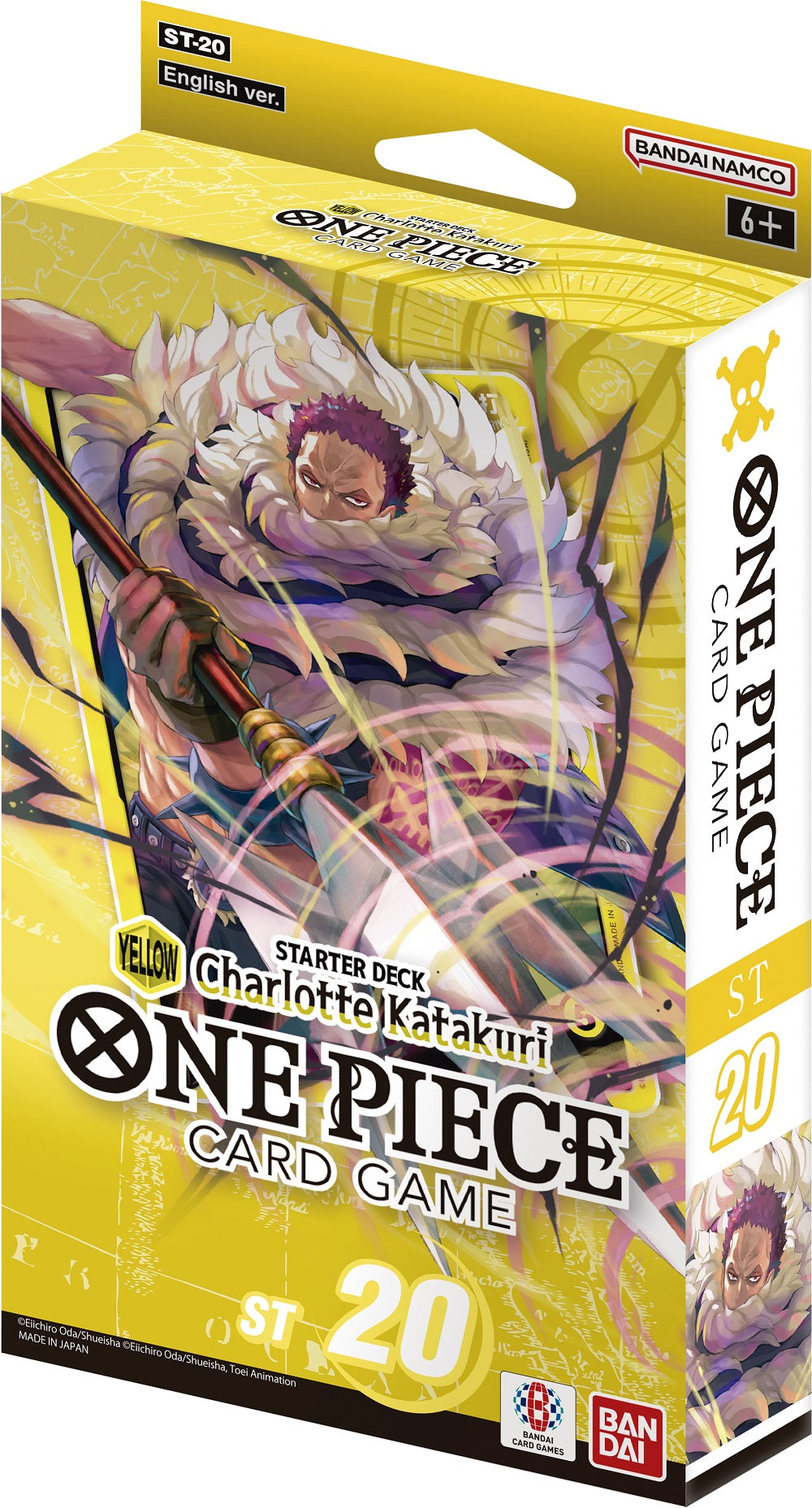 ONE PIECE CG ST20 STARTER DISPLAY (YELLOW) - CHARLOTTE KATAKURI(810059787254)