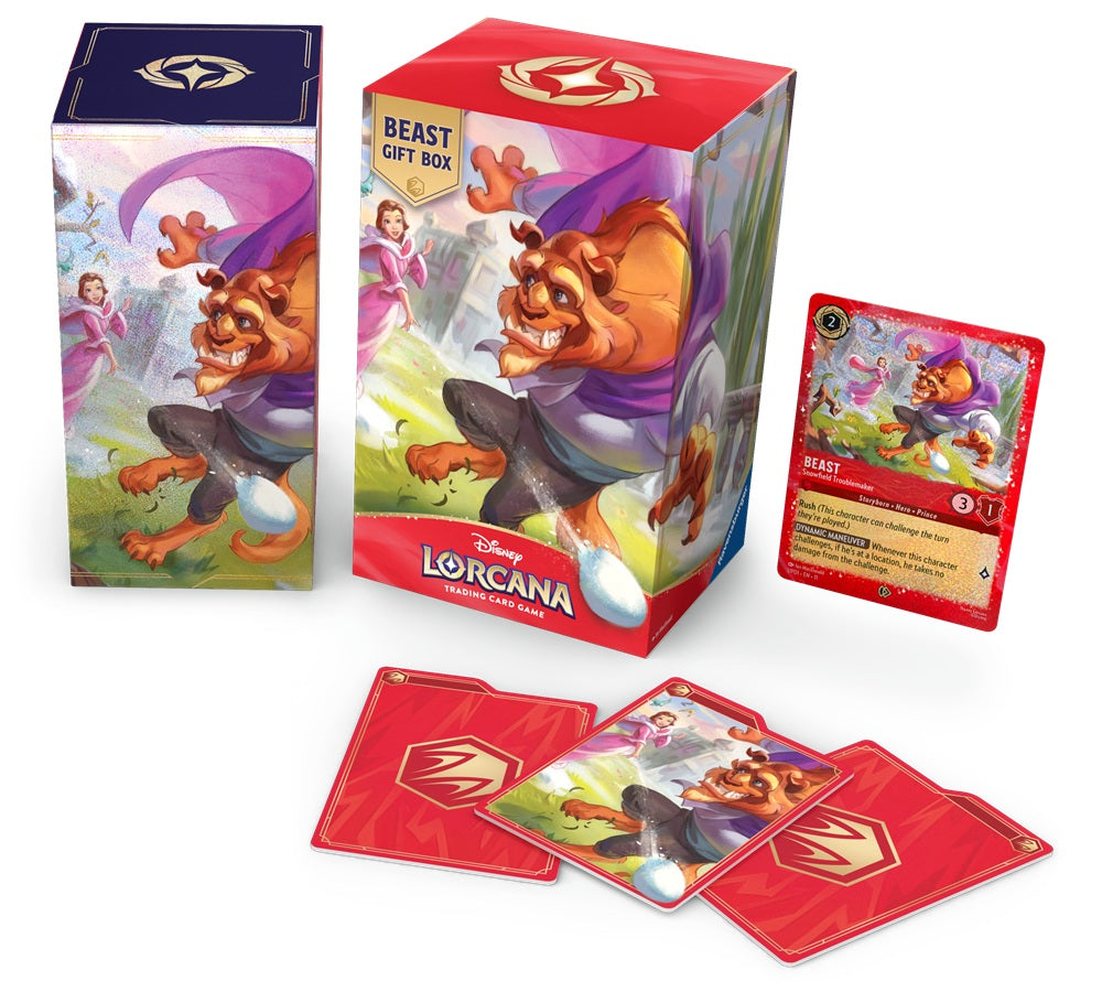 DISNEY LORCANA SET 14 BEAST GIFT BOX