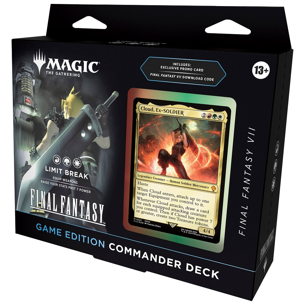 MTG FINAL FANTASY FF VII VIDEO GAME COMMANDER | 195166315348