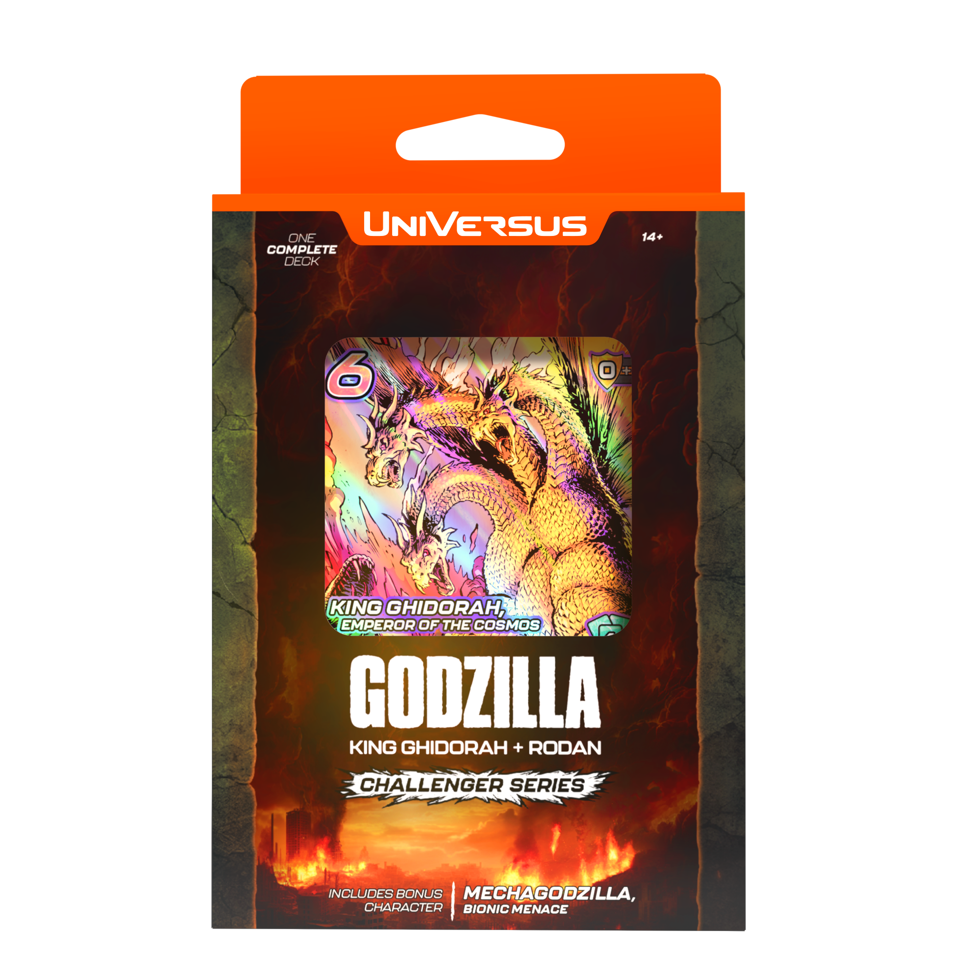 UniVersus CCG: Challenger Series Display- Godzilla & Mothra / King Ghidorah & Rodan(810155270193)(810155270193)
