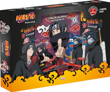 NARUTO MYTHOS TCG SET 1 KONOHA SHIDO 2ND EDITION ITACHI/KISAME STARTER PACK