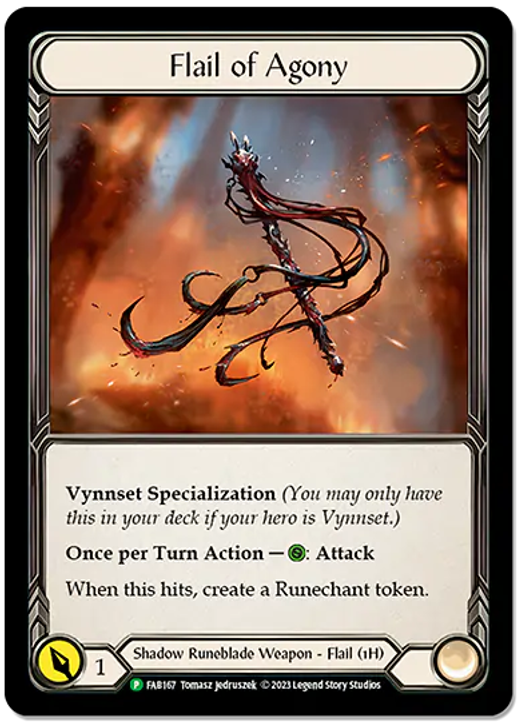 Dragon Shield Sleeves: Standard- Matte 'Flesh &amp; Blood Vynnset' Art, Limited Edition | 5706569160920