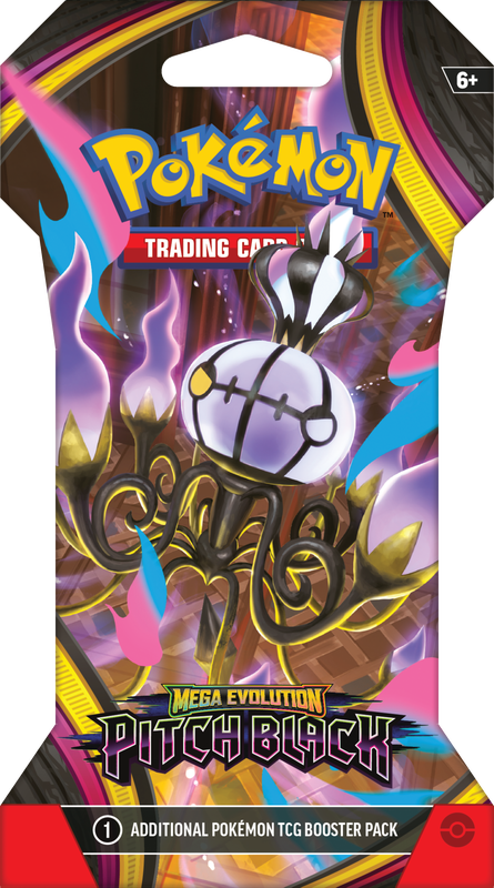 SLEEVED POKEMON ME05 PITCH BLACK PACK | 196214142756