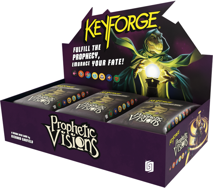 KEYFORGE PROPHETIC VISIONS ARCHON DECK 12CT DISPLAY | 810165820012