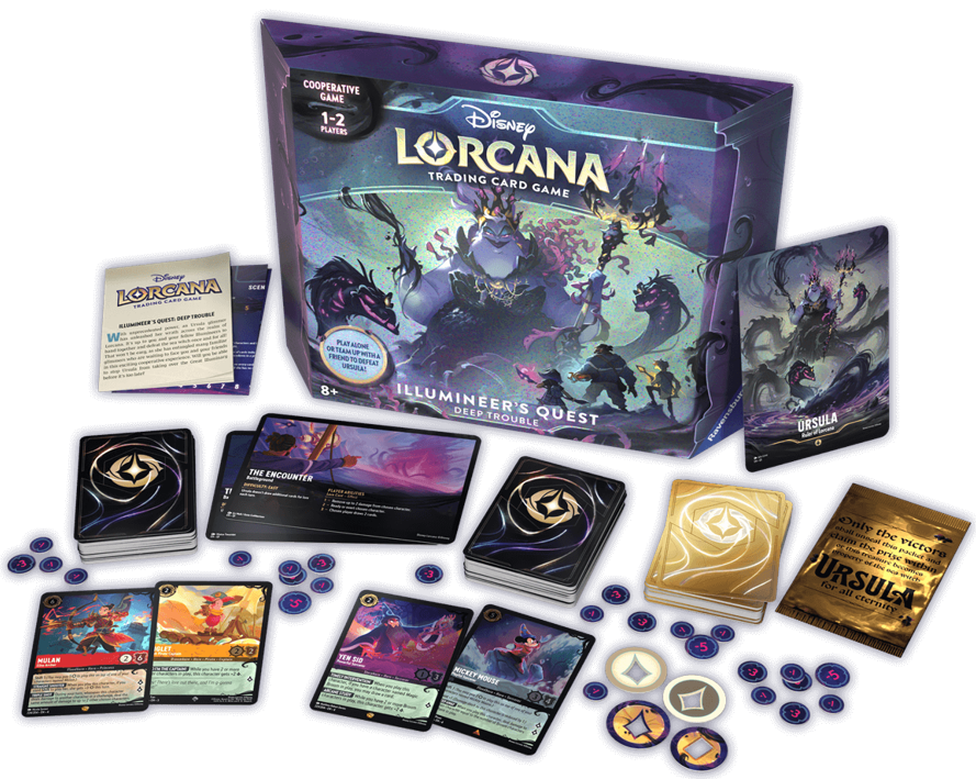 DISNEY LORCANA FRENCH ILLUMINEERS QUEST DEEP TROUBLE(4050368983589)(4050368983589)