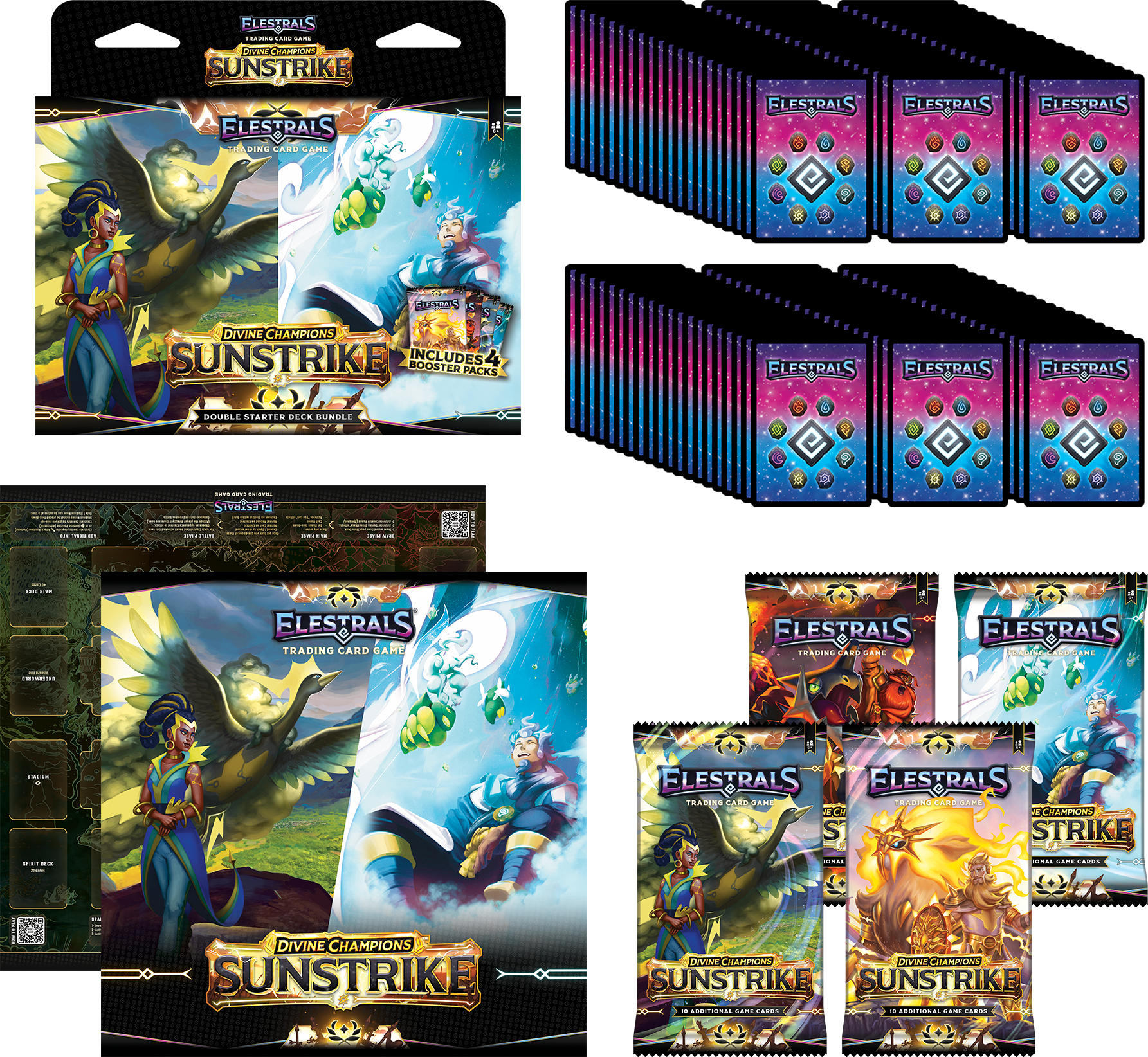 ELESTRALS SUNSTRIKE HERA VS. AEOLUS DOUBLE STARTER DECK | 810148653002