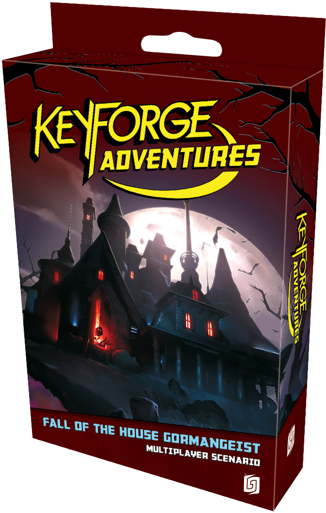 KEYFORGE ADVENTURES FALL OF THE HOUSE GORMANGEIST | 850039408182