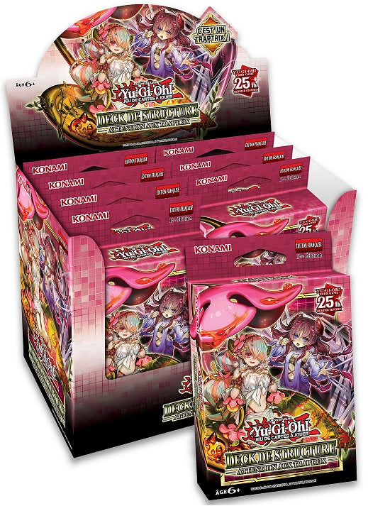 YGO FRENCH STRUCTURE DECK FEATURING TRAPTRIX (8/12 | 4012927161326