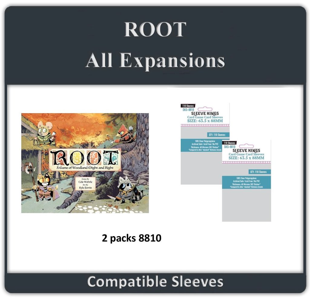 SK SLEEVE BUNDLE ROOT AND ALL EXPANSIONS | 759126800970