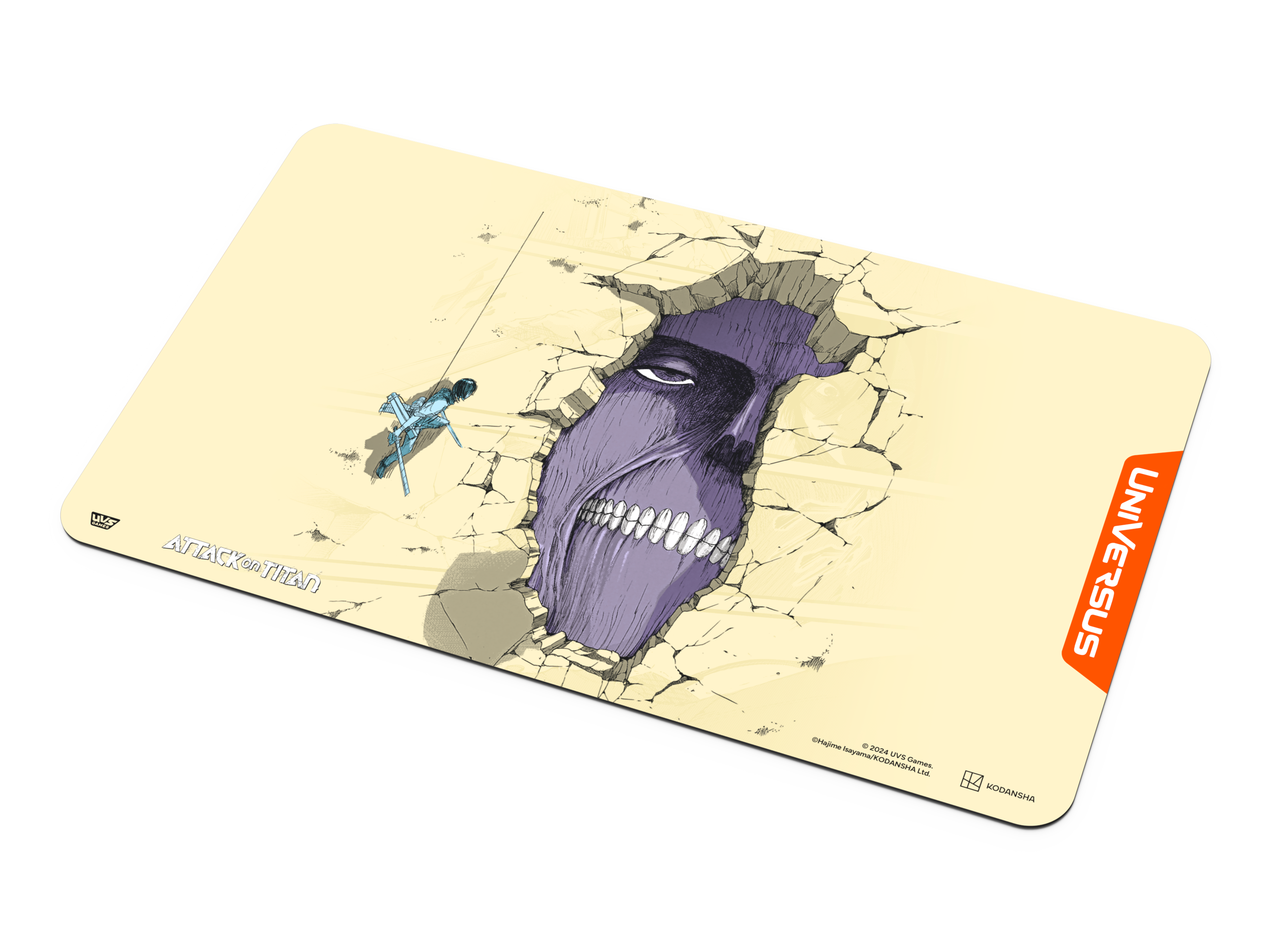 UniVersus CCG: Attack on Titan Battle for Humanity- Wall Titan Playmat: | 810155271022