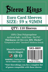 SK EURO SLEEVES 59MM X 92MM 110CT | 080149926867