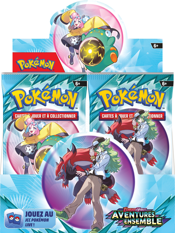 french pokemon booster box POKEMON FRENCH SV9 JOURNEY TOGETHER Booster Box Display 36 Packs