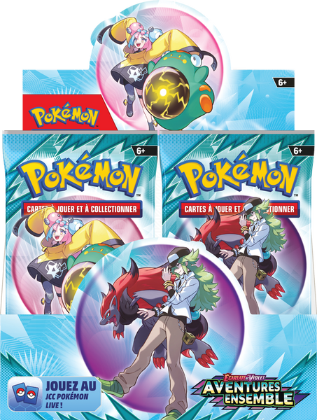 POKEMON FRENCH SV9 JOURNEY TOGETHER Booster Box Display 36 Packs