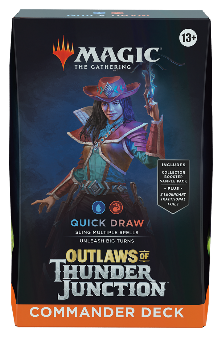 MTG: Outlaws of Thunder Junction Commander Deck Display | 195166252490