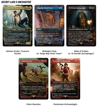 MTG SECRET LAIR PLAYSTATION SUPER DROP UNCHARTED: SAGA OF THIEVES REGULAR | 195166308531