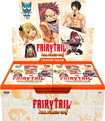 FAIRY TAIL ALL FIRED UP! BOOSTER DISPLAY
