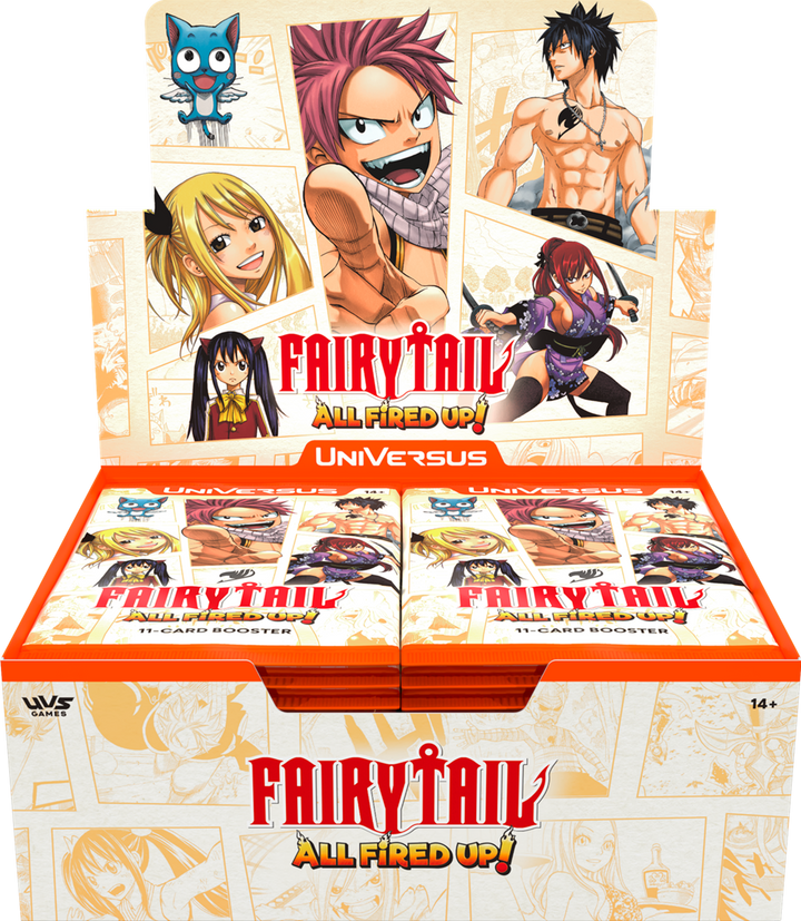 Fairy Tail All Fired UP! Booster Display